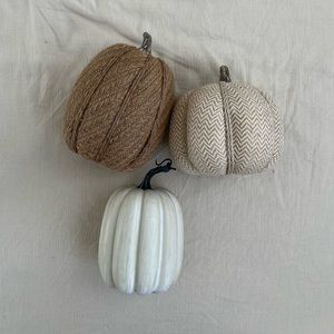 Target Decor Pumpkins